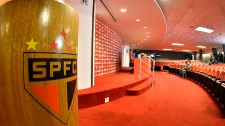 Sala de reunião do Conselho do São Paulo