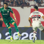 Piquerez em atuação com a camisa do Palmeiras