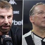 Pedrinho e Textor, dirigentes de Vasco e Botafogo