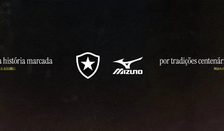 Botafogo anuncia Mizuno como nova fornecedora de materiais esportivos
