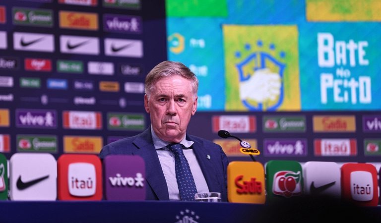 CBF corre para renovar com Ancelotti antes de convocação para a Copa