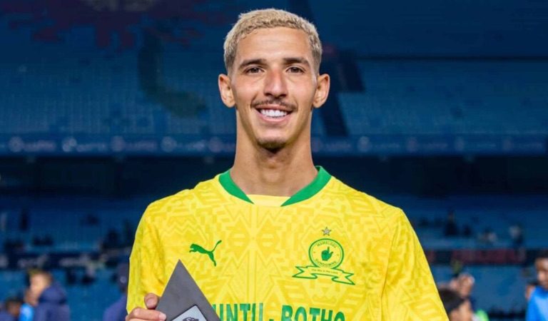 Arthur Sales conquista a Champions League da África com o Mamelodi Sundowns