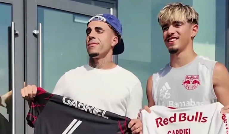 Gabriel visita estrutura do Red Bull New York durante férias nos Estados Unidos