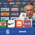 Ancelotti durante a coletiva desta sexta-feira