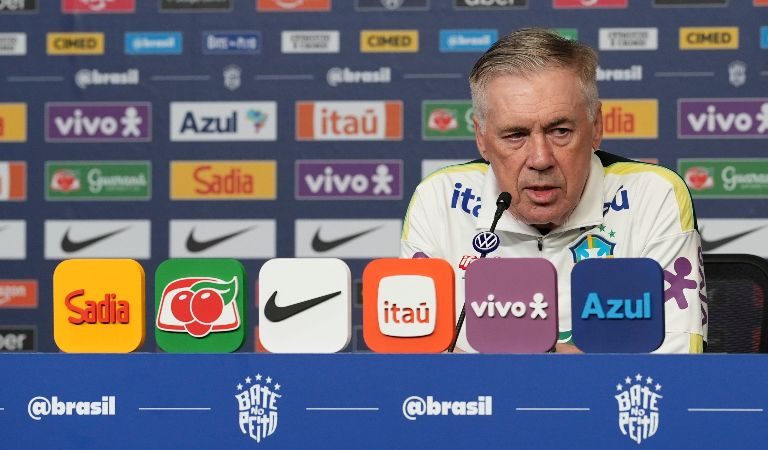 Ancelotti vira estrela de campanhas na Copa do Mundo