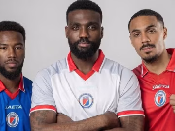 Camisa do Haiti precisará passar por mudança (Foto: Divulgação/Haiti)