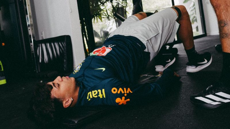 Kaio Jorge treina para retornar bem após a Copa (Foto: Divulgação)