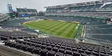 Philadelphia Stadium, palco de Brasil x Haiti (Foto: Divulgação/GE)