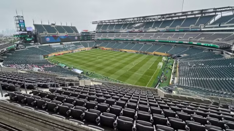 Philadelphia Stadium, palco de Brasil x Haiti (Foto: Divulgação/GE)