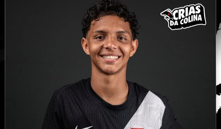 Yan Falcão assina primeiro contrato profissional com o Vasco