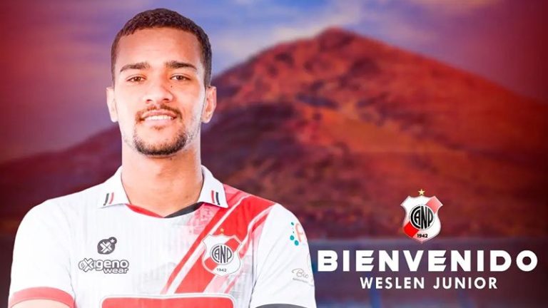 Weslen Júnior anunciado pelo Potosí