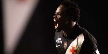 Andrés Gómez marcou o gol do Vasco no jogo
