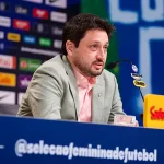 Arthur Elias, técnico da Seleção Feminina (Foto: Samara Moumei/CBF)