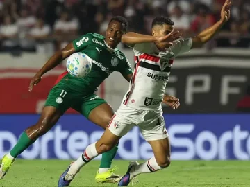 São Paulo e Palmeiras se enfrentaram no primeiro turno
