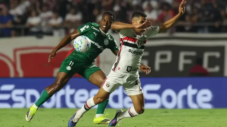 São Paulo e Palmeiras se enfrentaram no primeiro turno