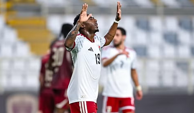 Yuri César, ex-Flamengo, comemora convocação para a Seleção dos Emirados Árabes