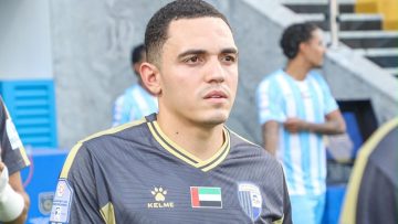 Marcelinho em ação pelo Al Dhafra (Foto: Divulgação/Al Dhafra)