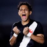 Yan Falcão comemora gol pelo Vasco (Foto: Divulgação)
