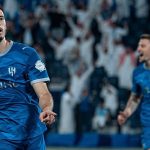 Gabriel Martinelli comemora seu quinto gol pelo Al-Hilal (Foto: Divulgação/Al-Hilal)